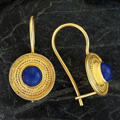 A unique and beautiful collection of jewelry inspired by and reproduced from ancient greek designs from The Museum of Jewelry in San Francisco, Ca. Our gift shop stocks an assortment of greek jewelry including earrings, rings and necklaces. Designs available in 24k gold vermeil, 14k gold and silver. Holiday Party Jewelry, Greek Design, Lapis Lazuli Earrings, Greek Jewelry, Styl Boho, Leverback Earrings, Geometric Pendant, Amethyst Earrings, Fashion Jewelry Earrings