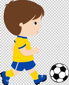 a little boy kicking a soccer ball with his foot transparent background png clipart