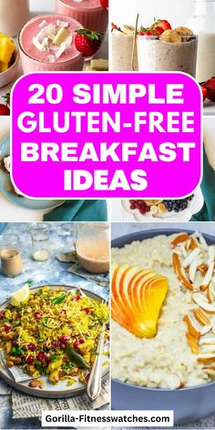 20 simple gluten - free breakfast ideas