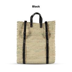 Handcrafted Moroccan Straw Beach Backpack Unwind in style with this unique beach backpack. Handwoven from natural palm leaves by skilled artisans in Marrakech, Morocco, this bag offers a touch of bohemian flair to your beachside adventures. Spacious and Versatile (15.35" H x 14.17" W) This generously sized backpack (approximately 15.35 inches high and 14.17 inches wide) easily carries towels, sunscreen, water bottles, and all your beach essentials. Comfort and Sustainability Featuring comfortabl Travel Beach Bag Woven From Palm Leaf, Beach Backpack With Adjustable Strap, Woven Palm Leaf Beach Bag For Travel, Beige Straw Backpack For Travel, Palm Leaf Beach Bag For Travel And Beach Season, Daily Use Straw Backpack, Natural Palm Leaf Beach Bag For Travel, Brown Straw Backpack Bag For Travel, Brown Straw Backpack For Travel