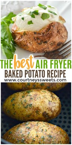 the best air fryer baked potato recipe