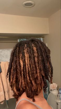 Dyed Locs, Dreadlocks Hair Care, Loc Goddess, Hair Like Wool, Thick Locs, Dread Braids, Loc Inspiration