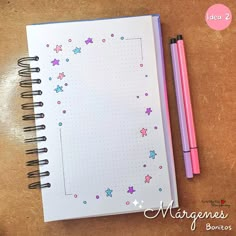 Márgenes/bordes bonitos Doodling Tutorial, Cover Page For Project, تزيين دفاتر, Bullet Journal Mood Tracker Ideas