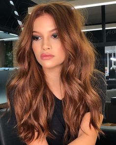 Hair Color For Morena, Light Auburn Hair