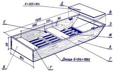 an illustration showing the inside workings of a boat with parts labeled in black and white