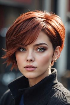 From Pixie to Bob: Short Hairstyles That Perfectly Suit Round Faces 6 From Pixie to Bob: Short Hairstyles That Perfectly Suit Round Faces Edgy Short Haircuts, Κούρεμα Bob, Summer Haircuts, Messy Short Hair, Haircut For Thick Hair, Short Hair Haircuts, Short Hair Styles Pixie, Short Bob Hairstyles, Hair Today