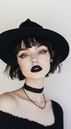 Witch Hairstyles, Dark Moody Colors, Extreme Hair Colors, Witchy Hair, Moody Colors, Styling Tricks, Transform Yourself, Dark Arts, Halloween Make Up