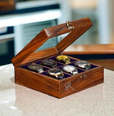 PRICES MAY VARY. Welcome to Amazon, where craftsmanship meets timekeeping with our collection of meticulously handcrafted Indian Rosewood watch boxes designed specifically for men. From 1 to 12 watches, you have choices galore. Unlike many wooden watch boxes on Amazon that use man-made wood laminate or wood paper, the exteriors and interiors of our watch boxes are made from real solid long-lasting Superior Indian Rosewood Handmade in India by Artisans. Please refer to the dimensions before buyin Wood Watch Box, Wooden Watch Box, Guy Gifts, Watch Display Case, Mens Watch Box, Watch Cases, Watch Organizer, Handmade Watch, Watch Boxes