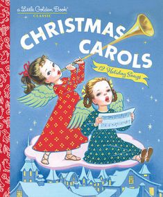 the children's book cover for christmas carols