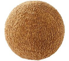 an image of a round ball made out of sand on a white background with clippings