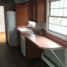 the kitchen is clean and ready for us to use