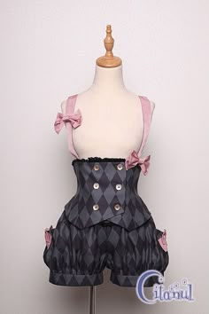 Clown Clothing, Mode Steampunk, Clown Clothes, Goth Outfit, Wrong Time, Kawaii Fashion Outfits, Amazing Outfits, Kawaii Clothes