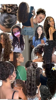 School Hairstyles Curly Hair, Back To School Hairstyles Curly, School Hairstyles Curly, Curly Braided Hairstyles, Latina Hair, Protective Hairstyles For Natural Hair