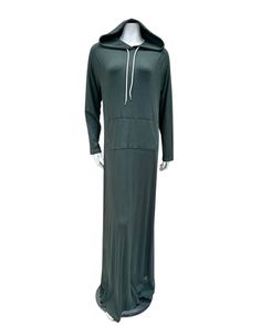 Velvet Sage Ribbed Modal Pull On Nightgown with Hoodie Hooded Sleepwear For Fall, Casual Hooded Sleepwear For Fall, Hooded Sleepwear For Fall Lounging, Hooded Fall Sleepwear For Lounging, Hooded Sleepwear For Lounging In Fall, Casual Long Sleepwear For Loungewear, Hooded Fall Lounging Sleepwear, Casual Hooded Sleepwear For Overnight, Casual Hooded Sleepwear For Loungewear