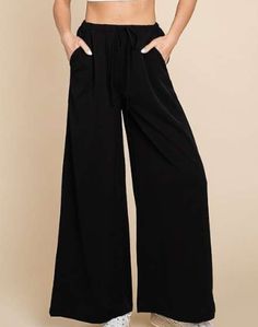 -Relaxed Fit-Wide-Long Pants-Pockets-Waist Tie Detail-Wool Dobby-100% Polyester Dress Layer, Lined Pants, Top Graphic Tees, Drawstring Waistband, Long Pants, Pet Hair, Waist Tie, Sales Gifts, Leg Pants