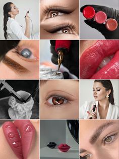 Permanent Makeup Instagram Feed, Pmu Photoshoot Ideas, Tattoo Photoshoot Ideas, Tattoo Photoshoot, Permanent Makeup Studio, Derma Fillers, Scalp Tattoo, Medical Aesthetician