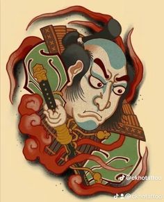 Hannya Maske Tattoo, Hannya Maske, Traditional Japanese Tattoo Flash, Traditional Japanese Tattoo Designs, Buddha Tattoos, Geisha Tattoo, Anime Mermaid, Irezumi Tattoos, Traditional Japanese Tattoos