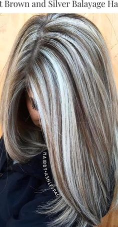 Warm Light Brown Hair, Human Hair Pieces, Bronde Hair, Long Gray Hair