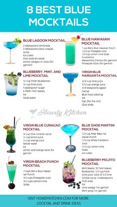 the 8 best blue cocktails to drink for your next party or special occasion info