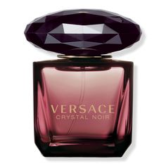 Crystal Noir Eau de Toilette - Versace | Ulta Beauty Versace Cake, Versace 2020, Versace Clothes, Versace Crystal Noir, Versace Pattern, Crystal Noir, Versace Perfume, Versace Sneakers, Black Fig