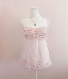 2000s Japanese Fashion, Vintage Pink Dress, Future Clothes, Mermaid Fashion, Babydoll Top, Really Cute Outfits, Girly Outfits