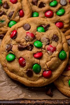 Bake Santa's Peanut Butter M&M Cookies in 30 mins! Enjoy chewy perfection with bursts of chocolate and peanut butter. Perfect for festive treats!

#baking #peanutbuttermmcookies #quickcookies #christmas