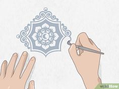 how to draw a flower with pictures wikihow