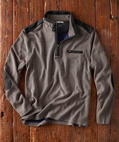 Terra-Tech Pullover Casual Gray Outdoor Sweater, Mens Henley Sweater, Mens Quarter Zip Pullover Sweater, Vest Outfits Aesthetic, Aquaman Logo, Rugged Cotton Pre-washed Shirt, Bohemian Style Men, Dress Code Casual, Athletic Sweatshirts