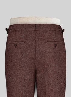 Show up in your finest to every occasion in our Mute Wine Herringbone Highland Tweed Trousers. Crafted from pure wool, these trousers are classically styled with a modern appeal to give you a striding confidence every time you wear it, tweed with its practical, hard wearing qualities, can be dressed up or down, making it a perfect material for a modern man. 
 
Look Includes   Mute Wine Herringbone Tweed Fabric  Cross Pocket  Forward 2 Pleats  Side Tabs (No Loops)- Arrow Shape  Bottom Cuff (1.5") Black Velvet Suit, Tweed Sport Coat, Fabric Cross, Tweed Pants, Tweed Trousers, Custom Made Suits, Velvet Suit, Herringbone Tweed, Linen Suits