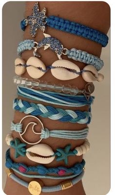 Beachy Stuff, Summer Bracelets, Bracelet Ideas, Cute Bracelets, Summer Pictures