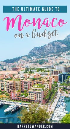 the ultimate guide to monaco on a budget