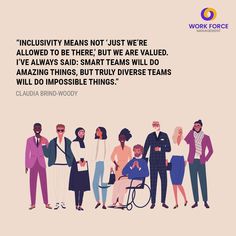 Workforce Diversity Is Important Diversity Quotes, Nonprofit Startup, Generational Differences, Organizational Leadership, Workforce Management, Positive Work Environment, How To Motivate Employees, Trending Ideas, Employee Management