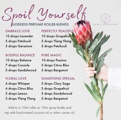 Perfume Blends, Roller Bottle Recipes, Doterra Oil