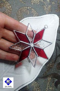 Handmade stained glass snowflake suncatcher for christmas Snowflake Suncatcher, Hanger Christmas Tree, Happy Hollidays, New Year Tree, Stained Glass Gifts, Hygge Christmas, Stained Glass Patterns Free, Tree Star, Glass Window Art