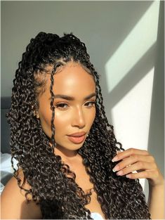 Trendy We Fryzurach, Twists Hairstyles, Torino Italy, Twisted Hair, Passion Twists, Twist Braid, Twist Braid Hairstyles, Braided Ponytail Hairstyles, Cool Braid Hairstyles