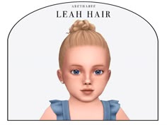 The Sims Resource - Leah Hair (Infant) Sims 4 Hair Male, Infant Hair, Sims 4 Black Hair, Sims 4 Cc Skin, Sims 4 Gameplay