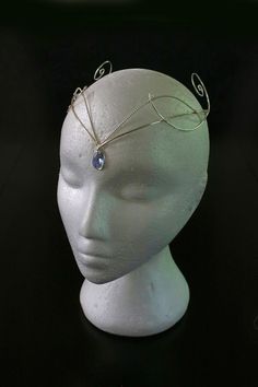 Elven Crown Circlet Mermaid Crown Mermaid Headpiece - Etsy Mermaid Jewlery, Fantasy Tiara, Elven Circlet, Mermaid Headpiece, Elven Crown, Fairy Headpiece, Wire Crown, Fantasy Crown, Crown Aesthetic