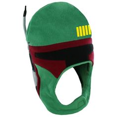 Step into the world of Star Wars with this Boba Fett Mascot Costume hat. This green fleece hat is an imitation of your favorite character's helmet with intricate detail and colors. You can show off your love of this legendary bounty hunter in style, all while staying cozy and warm. Crafted from great materials, this beanie offers both comfort and durability. Its one-size-fits-all design ensures a comfortable and secure fit for both adults and kids, making it a versatile and fun accessory for fan Fleece Hat, Hat Beanie, Costume Hats, Bounty Hunter, Boba Fett, Mascot Costumes, Velcro Straps, Favorite Character, Show Off