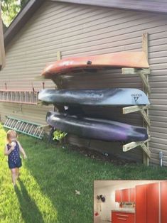 Diy Kayak Storage, Canoe Storage, Canoe Rack, Kayak Stand, Kayak Storage Rack, Kayak Storage, Kayak Rack, Boat Storage, Kayak Camping