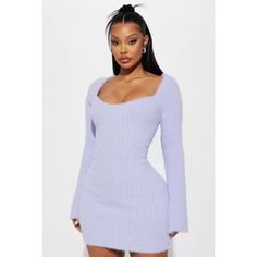 Available In Lavender Cozy Sweater Mini Dress Sweetheart Neckline Long Sleeve Stretch Dress Length = 33" 64% Polyester 36% Acrylic Elegant Midi Evening Dresses, Sweetheart Neckline Long Sleeve, Pink Leopard Dress, Farm Dress, Black One Shoulder Dress, Sweater Mini Dress, Dress Sweetheart Neckline, Pink Polka Dot Dress, Ribbon Dress