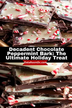 chocolate peppermint barkies are the ultimate holiday treat for everyone to enjoy this holiday