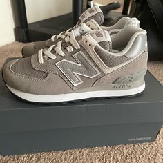 Brand New And Never Worn! Box Included! Us Women’s 5, Men’s 3 1/2 Super Comfy And Stylish! Likers Will Always Receive A Discount! Bundle And Save! Kicks Shoes Women, Aesthetic New Balance Shoes, New Balance Shoes Grey, New Balance Shoes Outfit, Gray New Balance, New Balance For Women, 574 New Balance, New Balance Grey, Cute Uggs