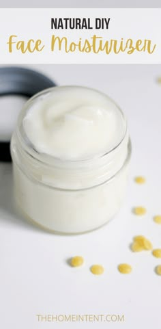 Moisturizer For Glowing Skin, Diy Facial Moisturizer, Best Natural Face Moisturizer, Face Cream Recipe, Homemade Face Moisturizer, Diy Face Moisturizer, Diy Moisturizer, Natural Face Moisturizer