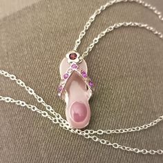 Purple, Silvertone Necklace. Summertime Fun. Silver Adjustable Charm Necklace, 16 Inch, Adjustable 16 Inch Silver Charm Necklace, Ribbon Choker Necklace, Cowgirl Necklaces, Pink Sapphire Pendant, Diamond Heart Pendant Necklace, Bling Necklace, Charm Necklace Silver, Summertime Fun