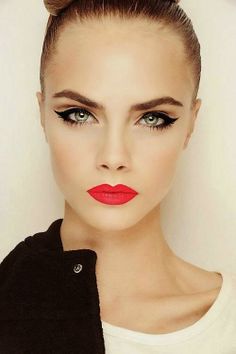 flawless #lipcote Perfect Red Lips, Make Up Inspiration, Beauty Make-up, Makeup Hacks, Bold Lips, Red Lipstick, Cara Delevingne, Diy Makeup