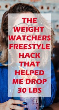 The Weight Watchers Freestyle HACK that helped me lose 30 lbs Weight Watchers Menu, Weight Watcher Desserts, Weight Watchers Tips, Ww Food, Weight Watcher Meals, Weight Watchers Food, Weight Watchers Free, Ww Freestyle, Weight Watchers Smart Points