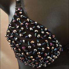 This Is A Beautiful Sequined Bra, As Pictured. It Is Black And New With Tags. Happy Wife, Black Bra, Women's Intimates, Bra, Tags, Women Shopping, Quick Saves, Black, Color