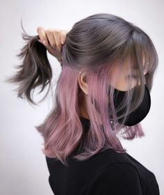 Under Hair Dye, Hidden Hair Color, Short Dyed Hair