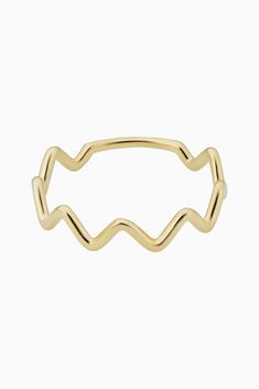 Our Walk in the Park Ring will instantly elevate your everyday stack. Artful waves of solid gold make up this unique band that you can fit together with two or more of the same ring. 14k Solid Yellow Gold 1.2 Grams Solid Gold Crafted in Vicenza, Italy Modern Adjustable Yellow Gold Bands, Modern 14k Gold Wavy Jewelry, Modern Wavy 14k Gold Jewelry, 14k Gold Wavy Rings, Wavy 14k Gold Rings, Minimalist 14k Gold Wavy Jewelry, Minimalist Yellow Gold Wavy Ring, Minimalist Wavy Yellow Gold Ring, Minimalist Wavy Yellow Gold Jewelry