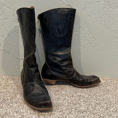 Beautifully Crafted And Lined In Leather. Timeless Boots Can Be Worn For Any Season. Very Good Condition. Back Zipper. Leather Sole, Wooden Heel. Cydwoq Shoes, Timeless Boots, Wooden Heel, Mid Calf Boots, Shoes Heels Boots, Mid Calf, Shoes Women Heels, Heeled Boots, Shoes Heels